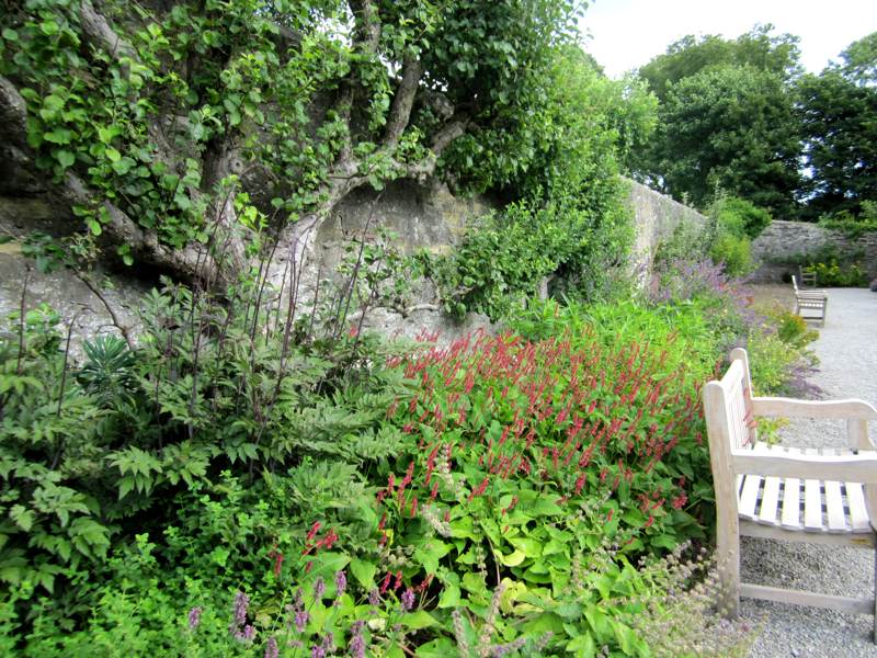 Eyam Hall Walled Garden