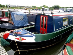 More colourful boats.