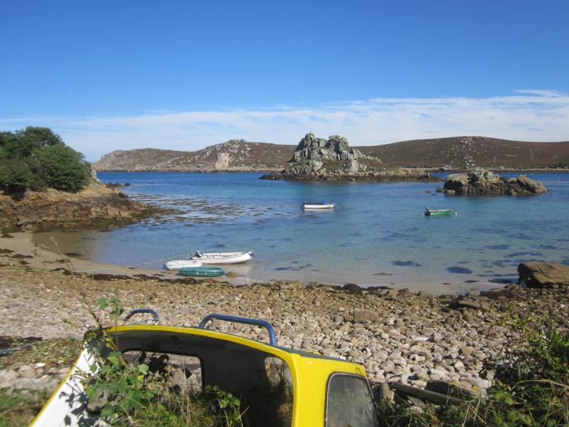 Cromwell's castle Tresco Isles of Scilly.