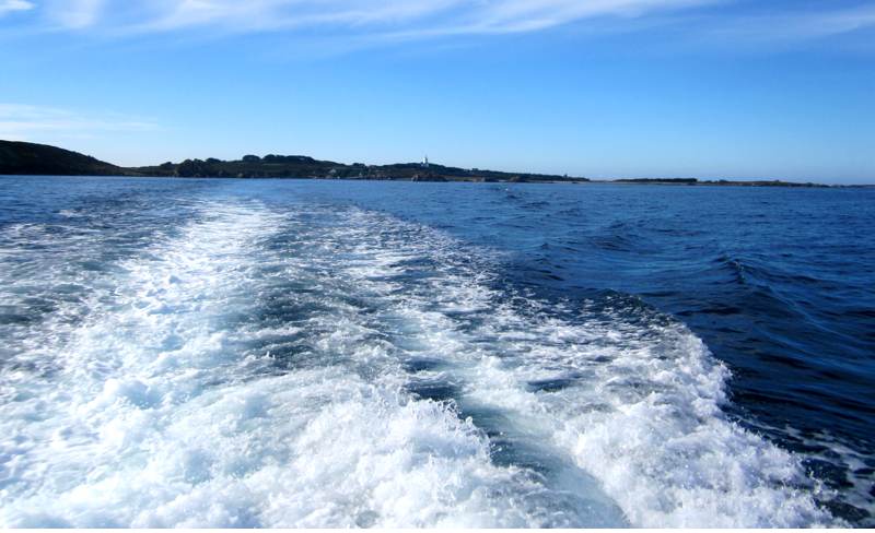Leaving St Agnes on the way to Bryer.