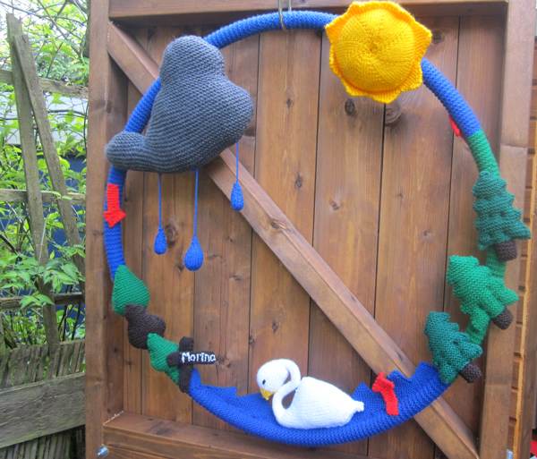 Art in the shed.